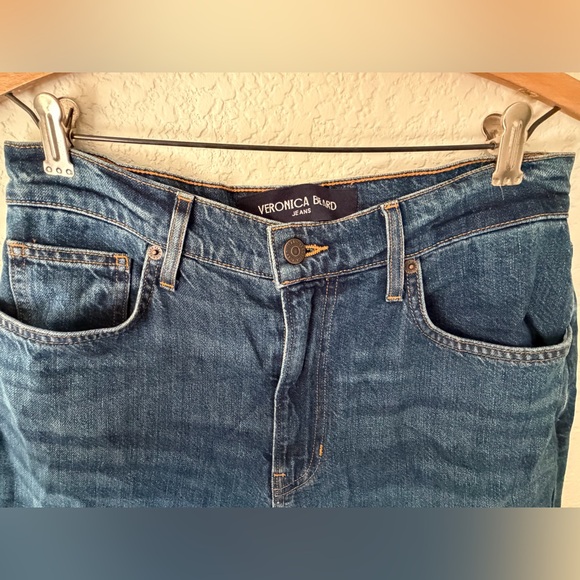 Veronica Beard Haizley Wide-Leg Jeans 100% Cotton - Picture 8 of 9
